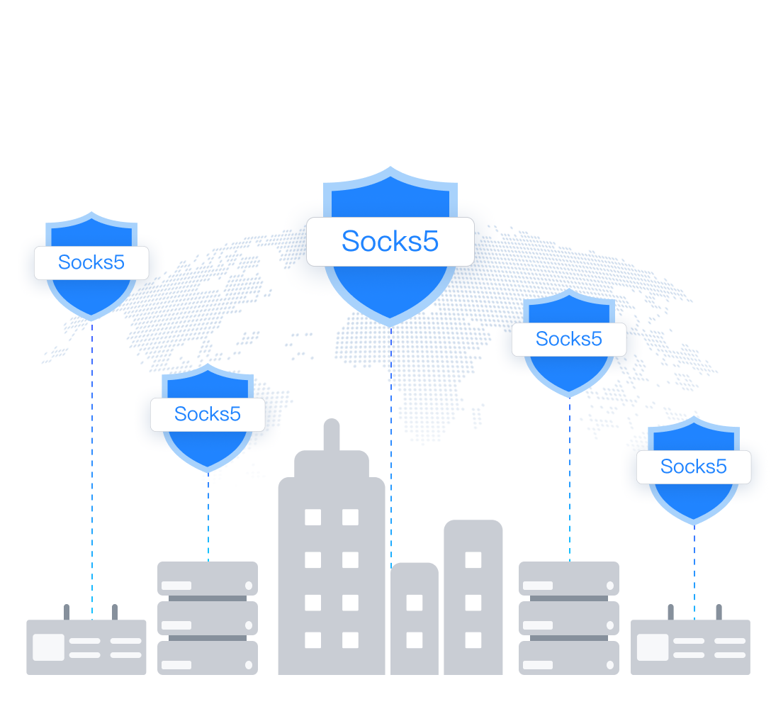代理基础架构示意图