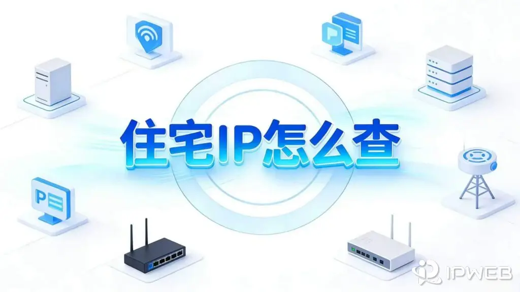 如何查询住宅IP