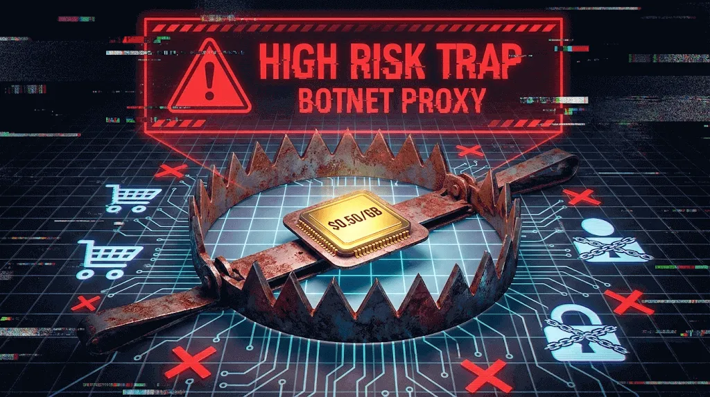 警示标志：廉价代理往往伴随着高风险