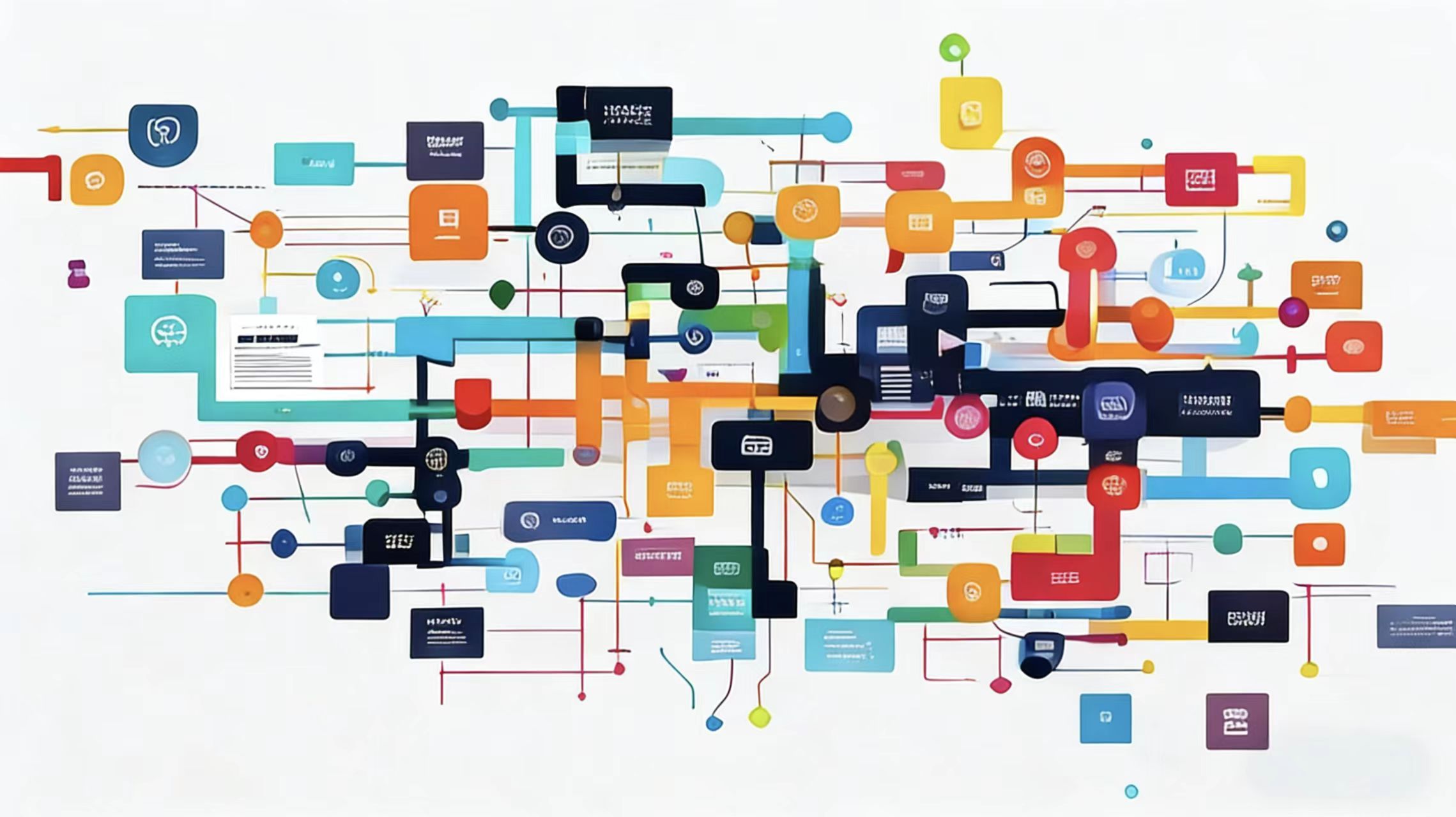 IPv6地址结构与十六进制分段示意图