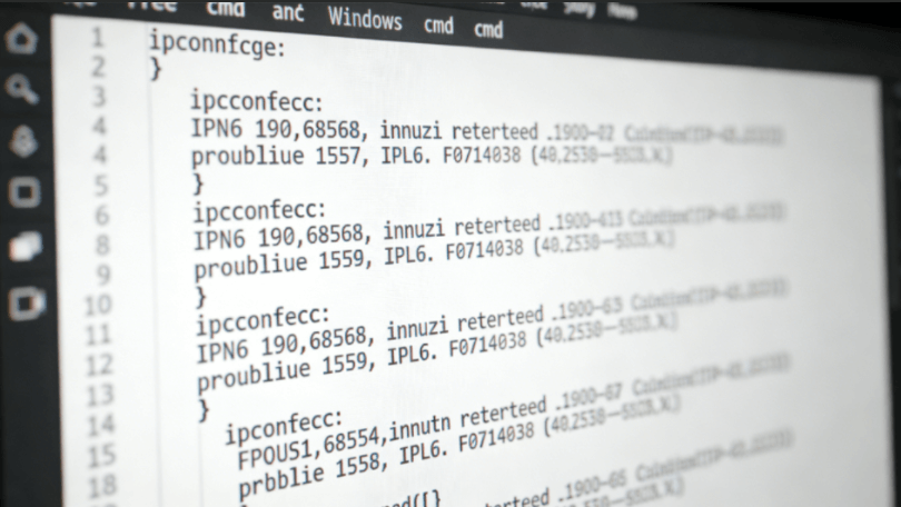 Windows cmd命令行界面截图，展示ipconfig命令输出结果中同时存在临时IPv6地址和公共IPv6地址