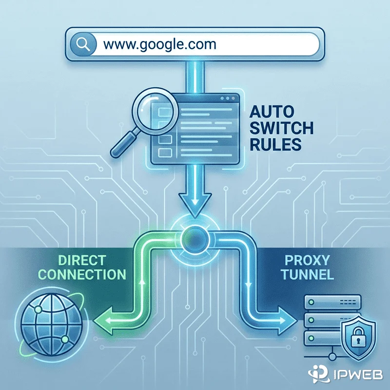 Proxy SwitchyOmega 3.0 自动切换模式、PAC 脚本与正则规则配置指南