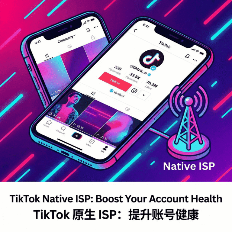 针对 IPIDEA 事件引发的 TikTok 风控警报，使用原生 ISP 代理与 Dual-ISP 技术解决账号 0 播放与限流问题。