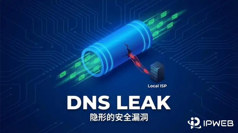 DNS泄露全解析：为什么代理显示IP变了，身份依然暴露？