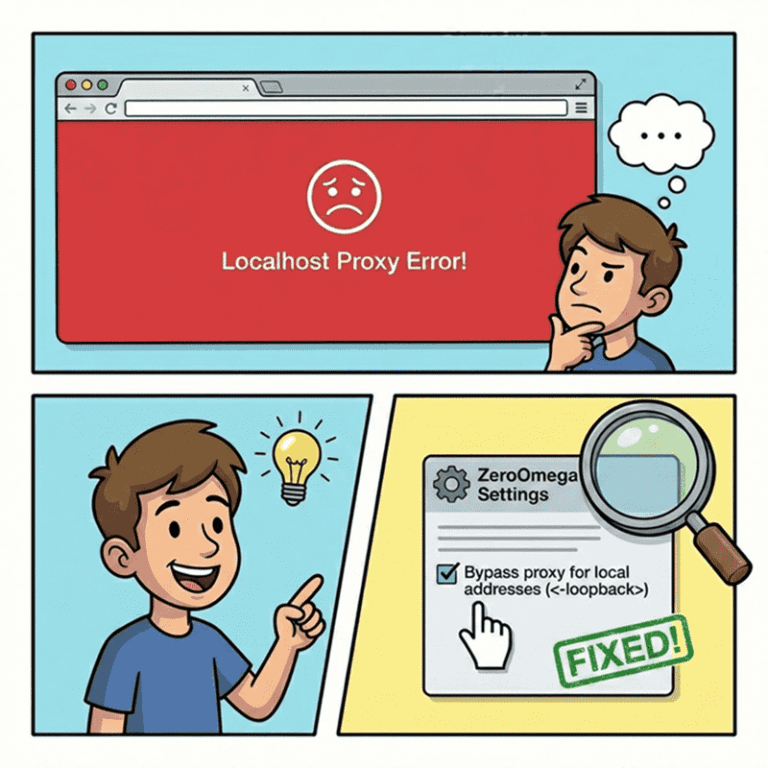 SwitchyOmega 3 常见报错解决指南