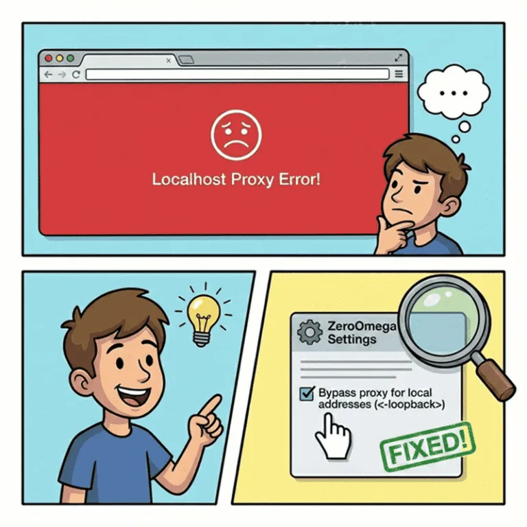 SwitchyOmega 3 常见报错解决指南