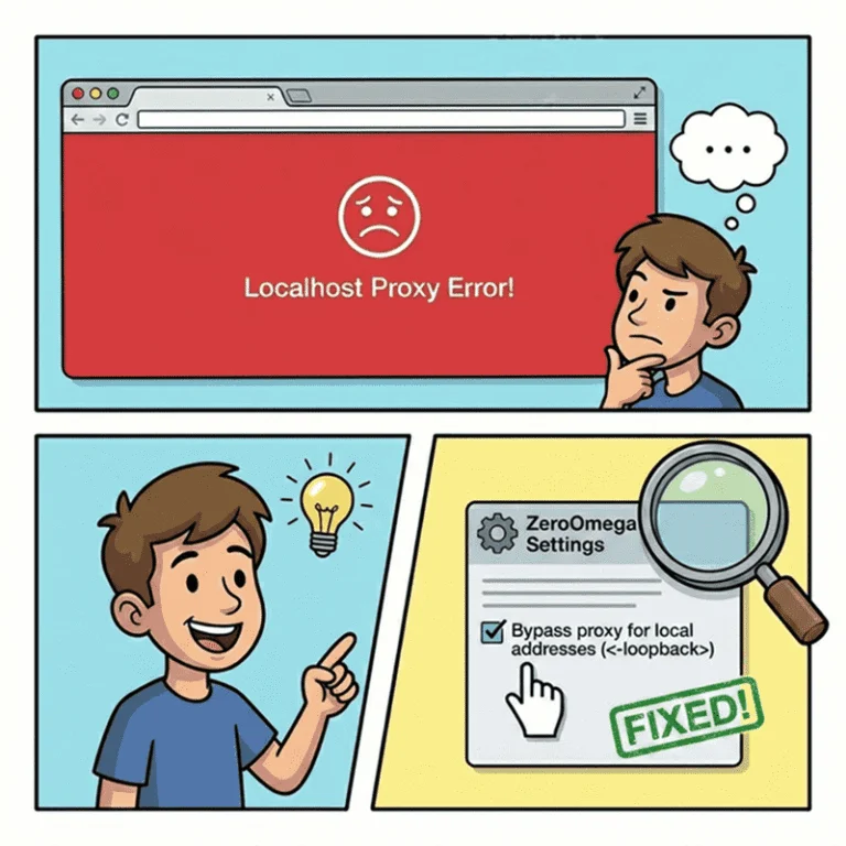 SwitchyOmega 3 常见报错解决指南