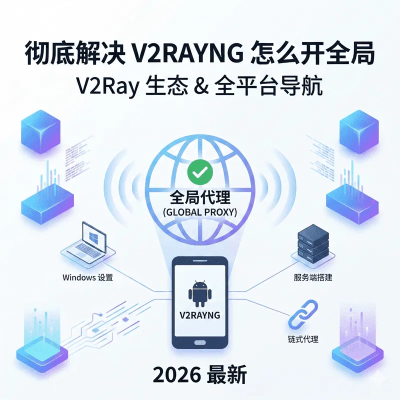 彻底解决 v2rayng 怎么开全局：V2Ray 生态与全平台客户端导航