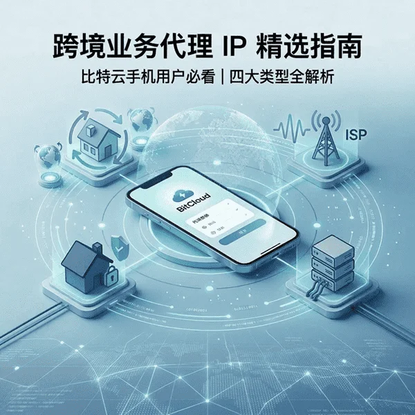 跨境业务代理IP精选指南：比特云手机用户必看