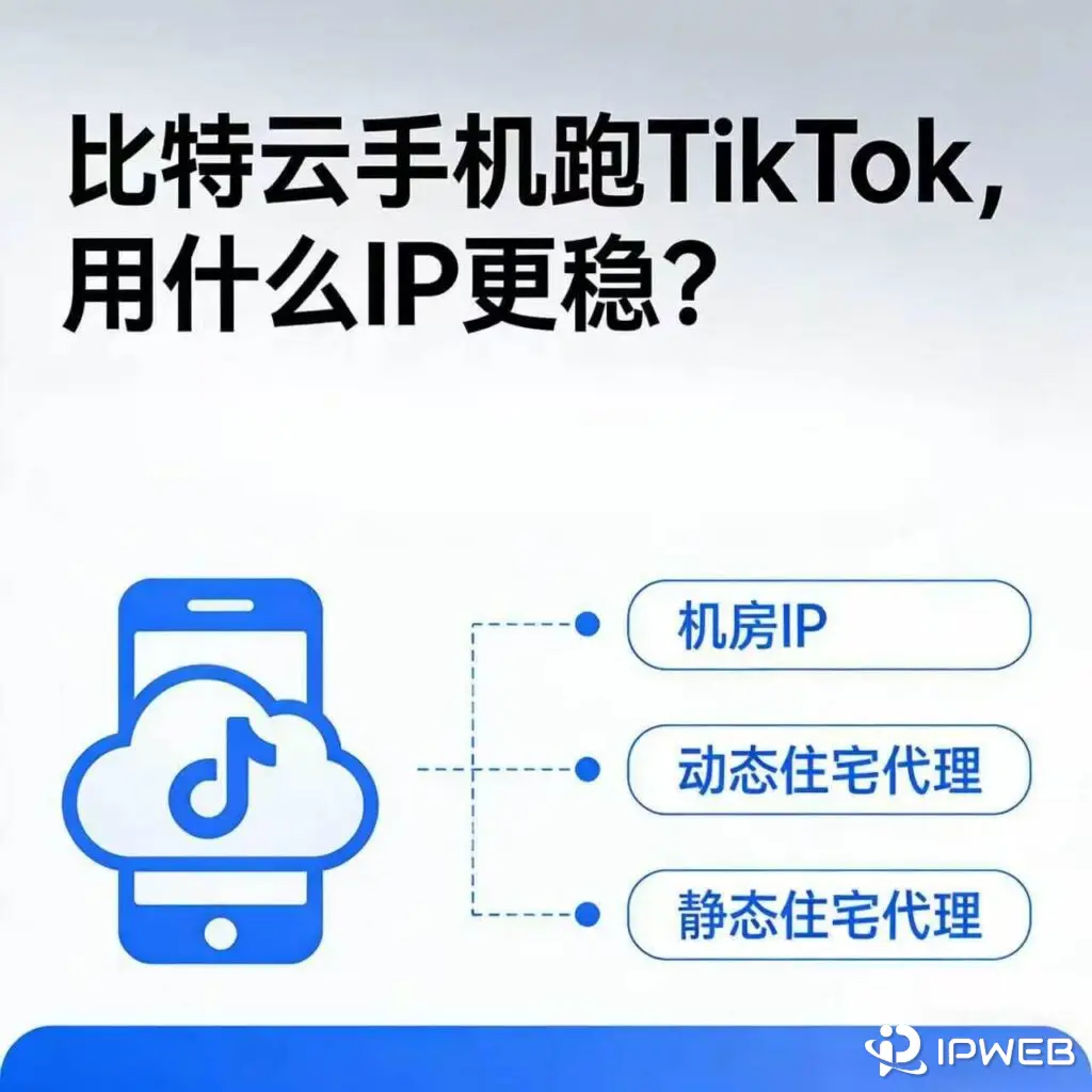 比特云手机TikTok运营IP类型选择