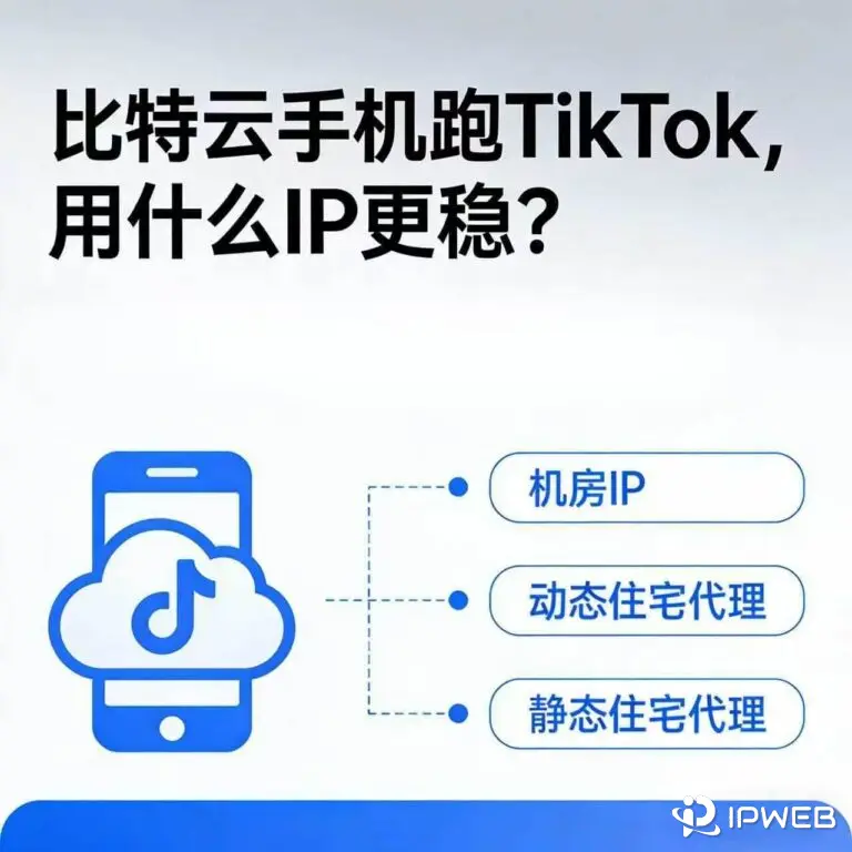 比特云手机TikTok运营IP类型选择