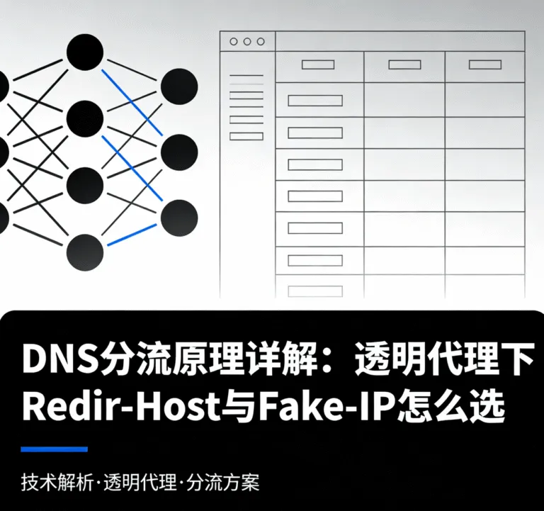 DNS 分流原理详解：透明代理下 Redir-Host 与 Fake-IP 怎么选
