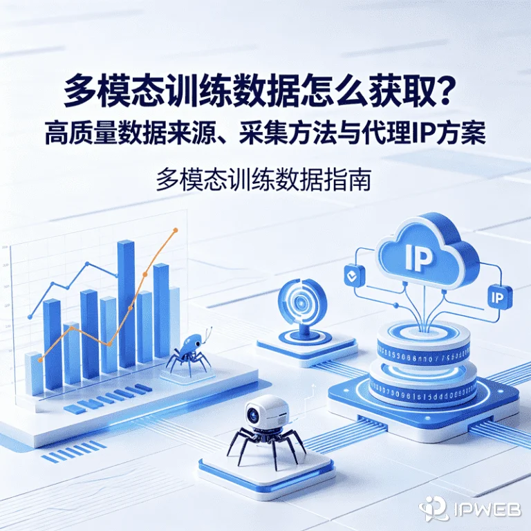 多模态训练数据怎么获取？高质量数据来源、采集方法与代理IP方案 | IPWeb