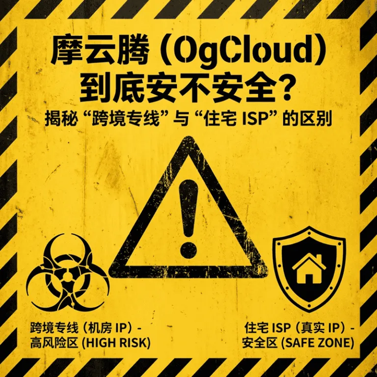 摩云腾跨境专线与静态住宅 ISP 核心架构对比