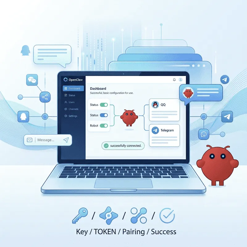 OpenClaw 接入 QQ 与 Telegram