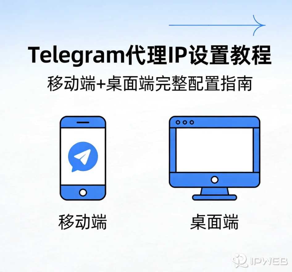 Telegram代理 IP 怎么设置？移动端+桌面端完整配置教程
