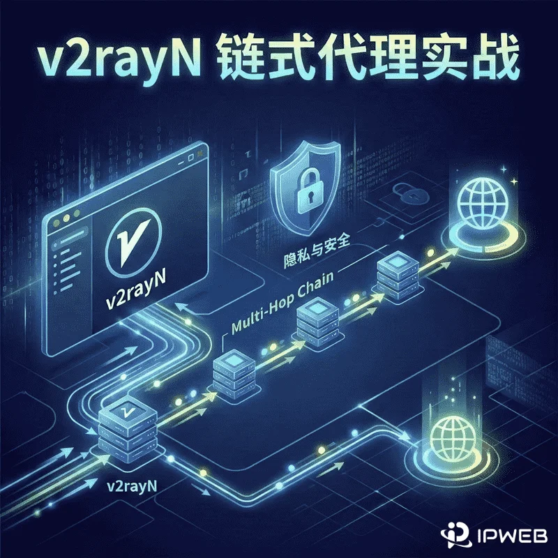 如何在 V2rayN 配置链式代理？一篇看懂前置代理和落地代理设置