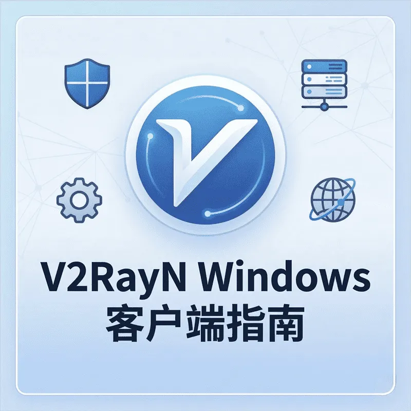 V2RayN Windows 客户端新手安装与配置实操教程