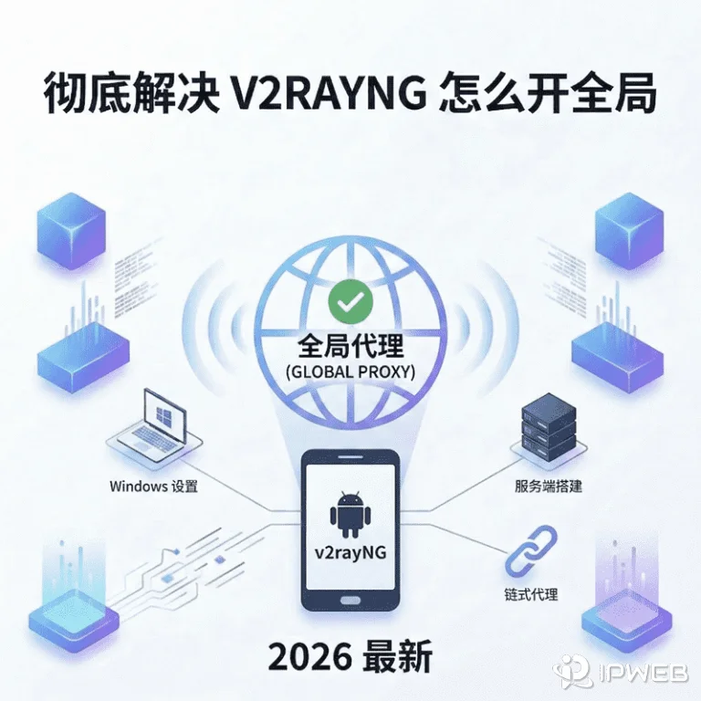 v2rayNG 怎么开全局？安卓端设置步骤与模式区别详解