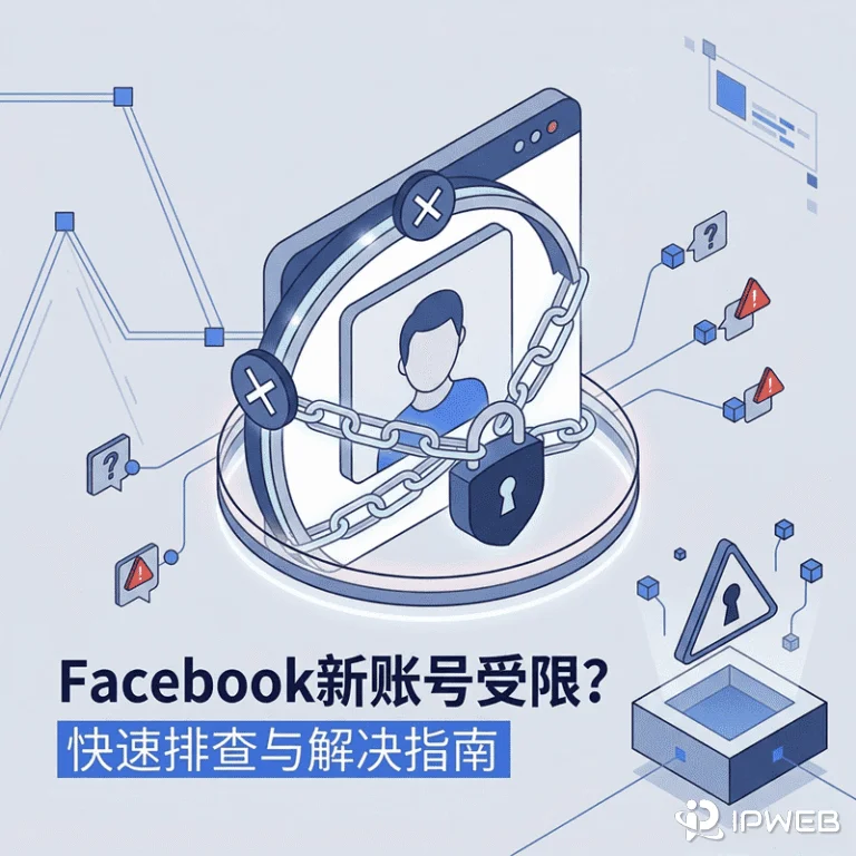 Facebook 新账号受限与住宅代理 IP 配置