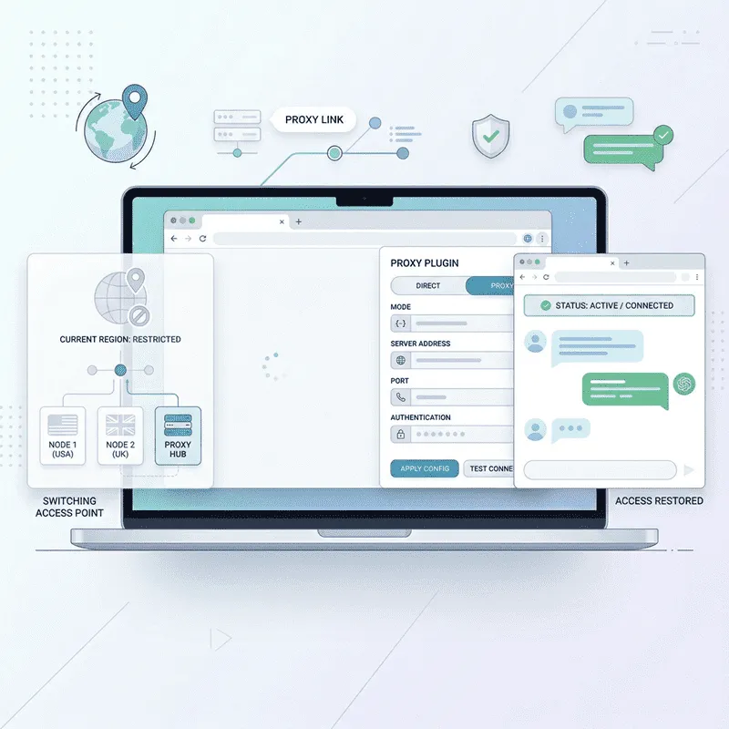 Gemini 当前国家或地区不可用怎么办？代理配置指南