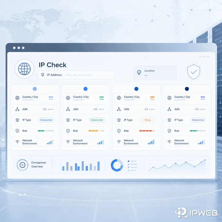 IP查询网站怎么选？Whoer、IPinfo、IPjiance、Ping0.cc有什么区别