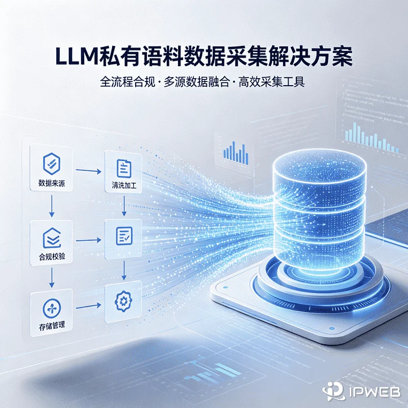 构建大模型私有语料库：如何利用海外住宅IP突破数据获取瓶颈