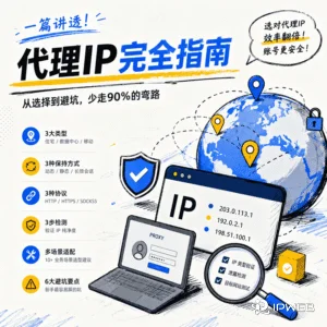 代理IP完整指南：从选型、检测到接入，一套方法论帮你避坑