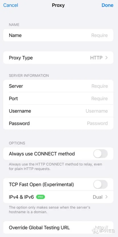 Surge配置IPWeb静态住宅IP服务器端口用户名和密码