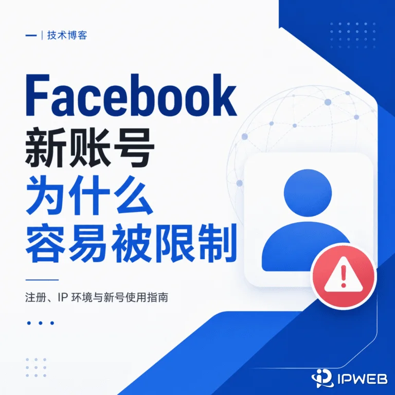 Facebook账号为什么容易被限制？注册与IP环境注意事项