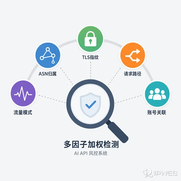 AI API风控5个检测维度可视化