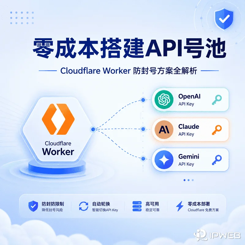 做 API 代理的，都该自己搭一套号池——0 元搭建，永不怕封