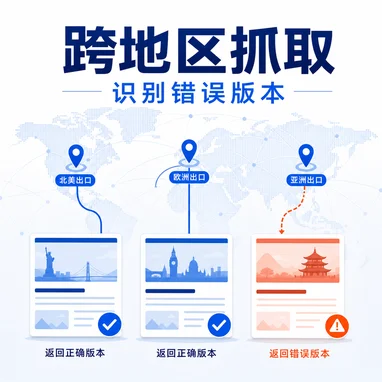跨地区网页抓取为什么会拿到错误版本？验证价格、币种、库存与语言