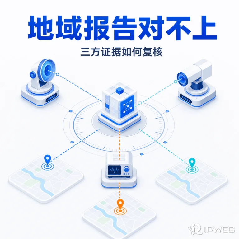 GAM、CM360 与 DoubleVerify 地域报告不一致，如何用独立地区样本复核？