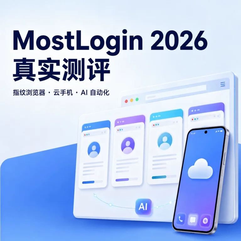 MostLogin 2026 真实测评：低价、云手机与 AI 自动化是否值得用？
