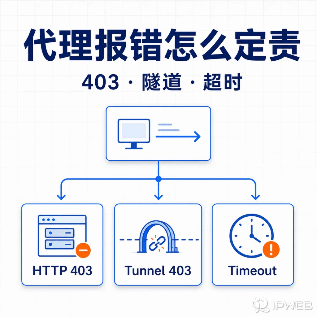 代理请求报403、Tunnel connection failed: 403或Timeout，应该从哪一层排查？