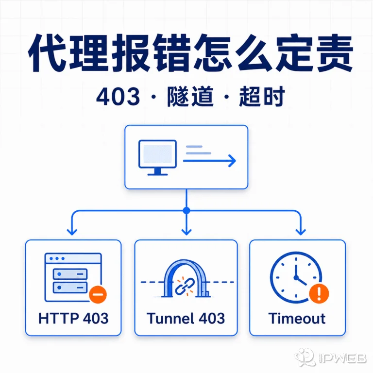 代理请求报403、Tunnel connection failed: 403或Timeout，应该从哪一层排查？
