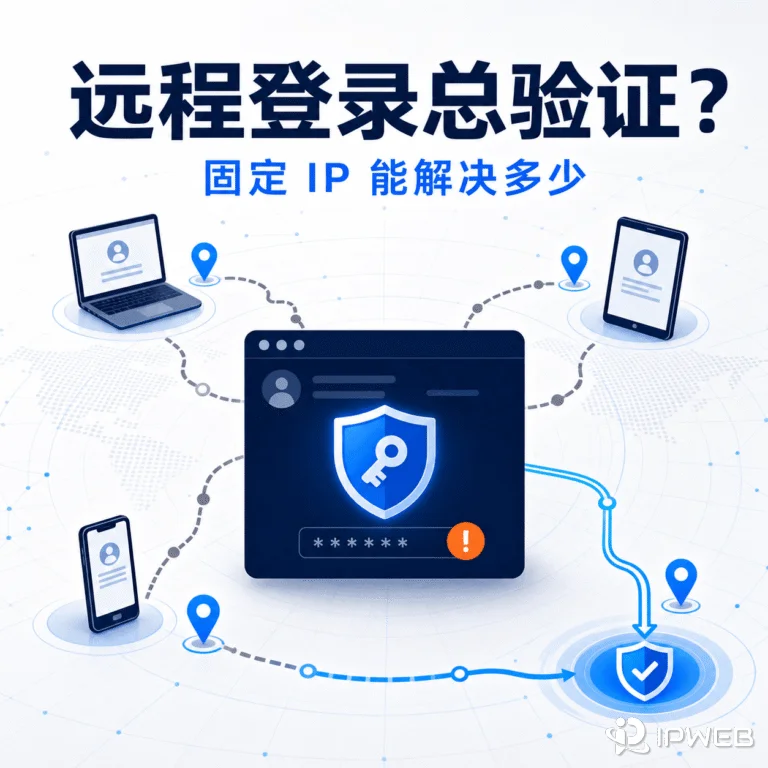 跨国远程管理社媒账号总触发登录验证，固定住宅 IP 能解决吗？