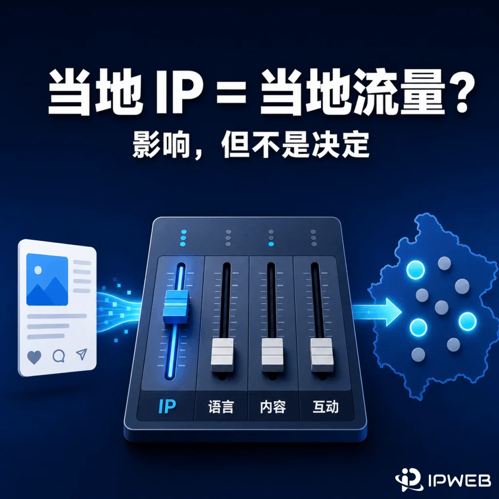 目标国家 IP 会影响 TikTok、Instagram 的内容分发和受众地区吗？