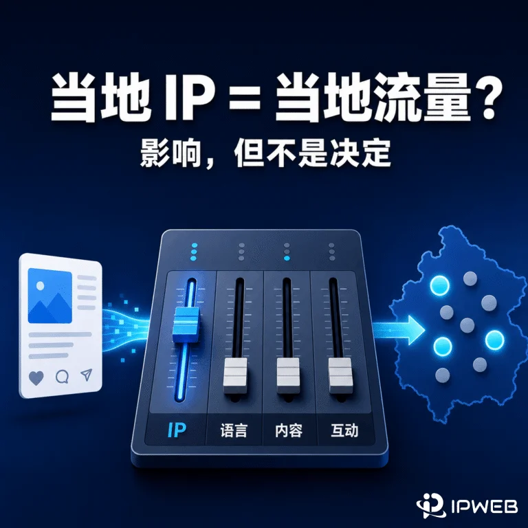 目标国家 IP 会影响 TikTok、Instagram 的内容分发和受众地区吗？